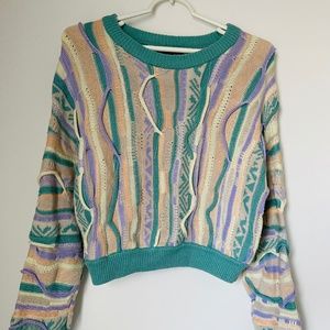 Forever 21 Mulitcolor Sweater - Size Small